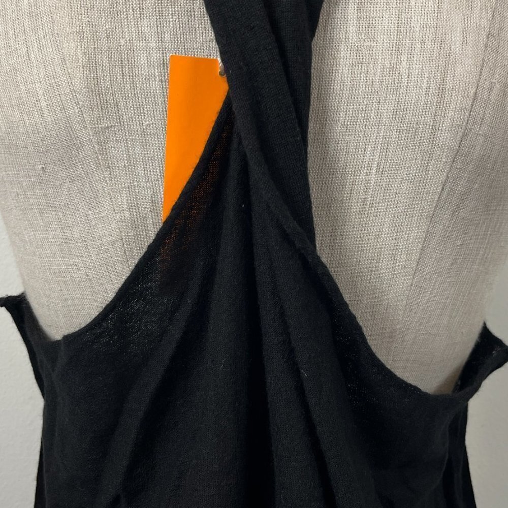 J PARK BLACK CASHMERE LONG VEST S - Picture 8 of 14